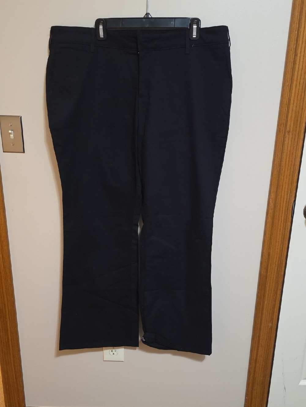 Dickies Women's Black Chino Pants